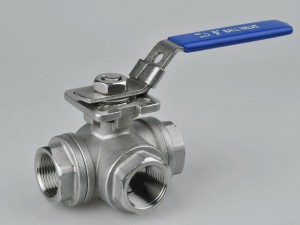 3WAYS BALL VALVE